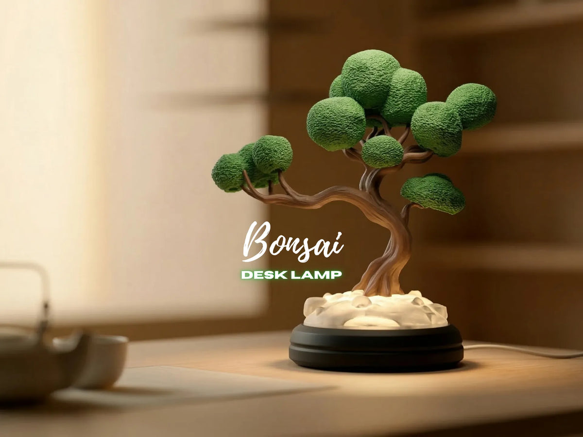 Lámpara Bonsai 3D