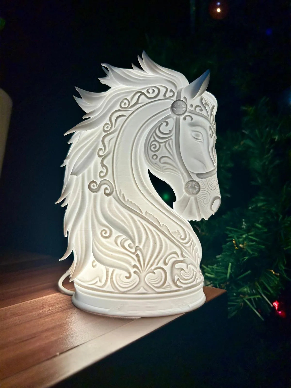 Lámpara Caballo 3D