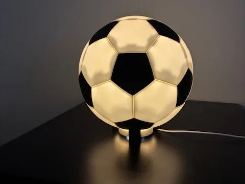 Lámpara Pelota Fútbol Color 3D