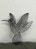 "Colibrí decorativo cuadro 3D para el hogar — arte de pared con relieve impreso en PLA Uruguay"