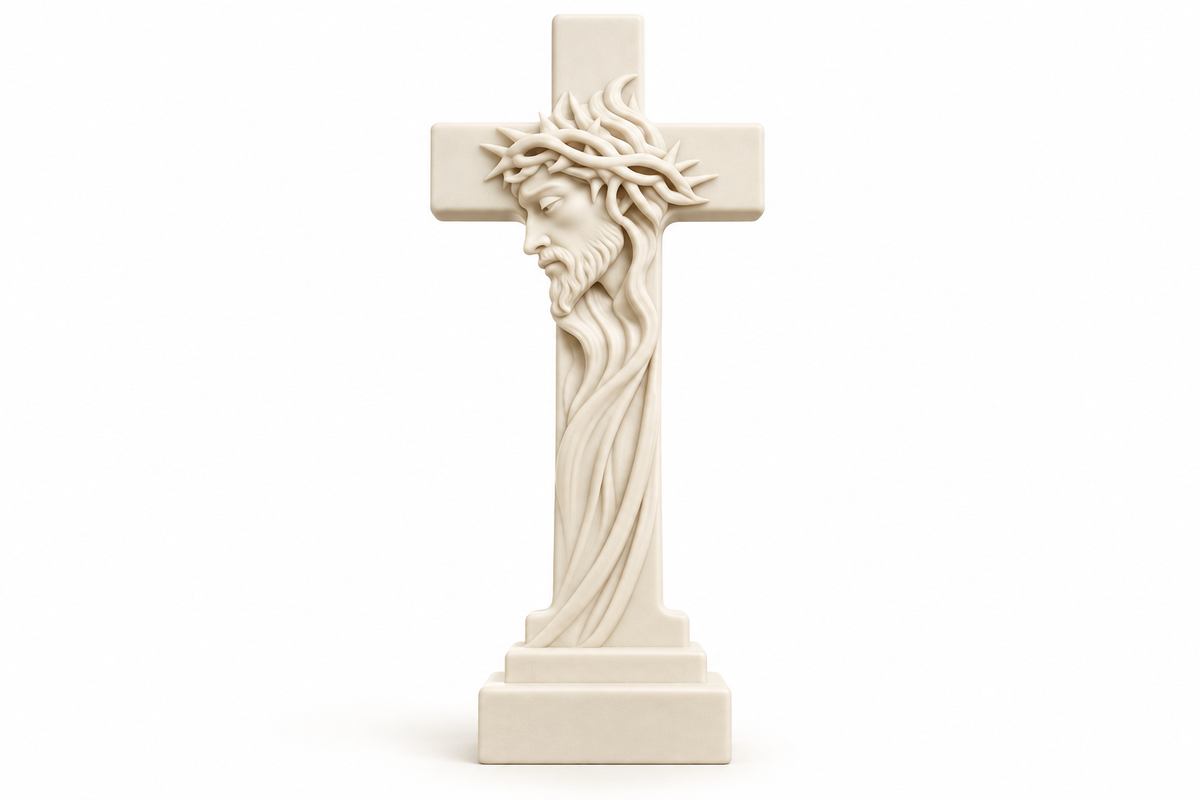 Cruz Jesús Blanca