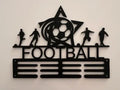 Medallero Football Pro 18x18 cm
