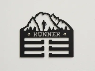 Medallero Runner 15x15 cm