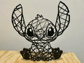 Stitch Geométrico — Figura Decorativa 3D
